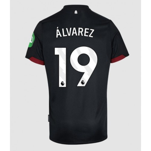 Pánský Fotbalový dres West Ham United Edson Alvarez #19 2024-25 Venkovní Krátký Rukáv